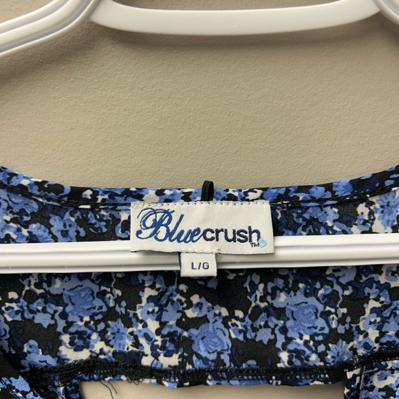 Bluecrush Women’s Floral Tank Top Blouse - Picture 3 of 3